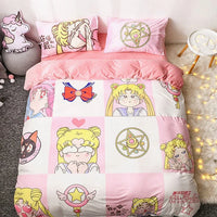 Fashion Sailormoon Usagi and Luna Bedding Set PN1778 - Bear Hugs