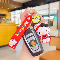 Hello Kitty Chic Clips Keychain