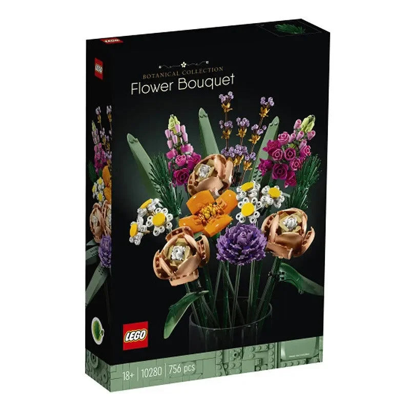Floral Bouquet Building Block Set