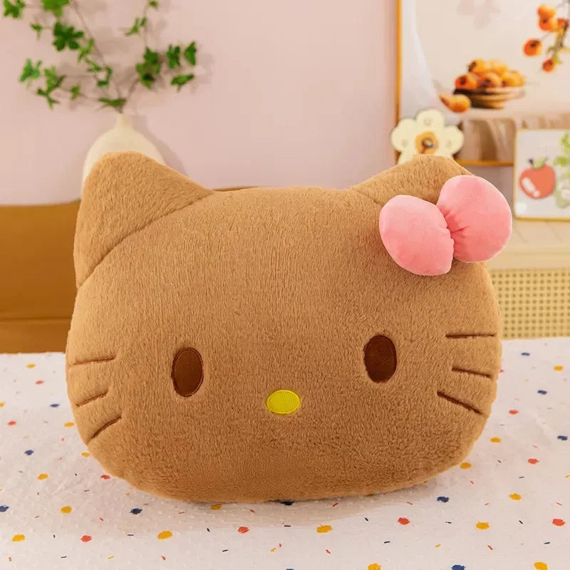 Sweet Hello KT Face Plush Pillow