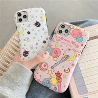 Cartoon Sailormoon Phone Case for iphone 7/7plus/8/8P/X/XS/XR/XS Max/11/11pro/11pro max PN2620 - Bear Hugs