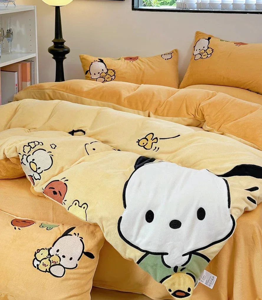 Pochacko Sunny All-Star's Snuggle Set