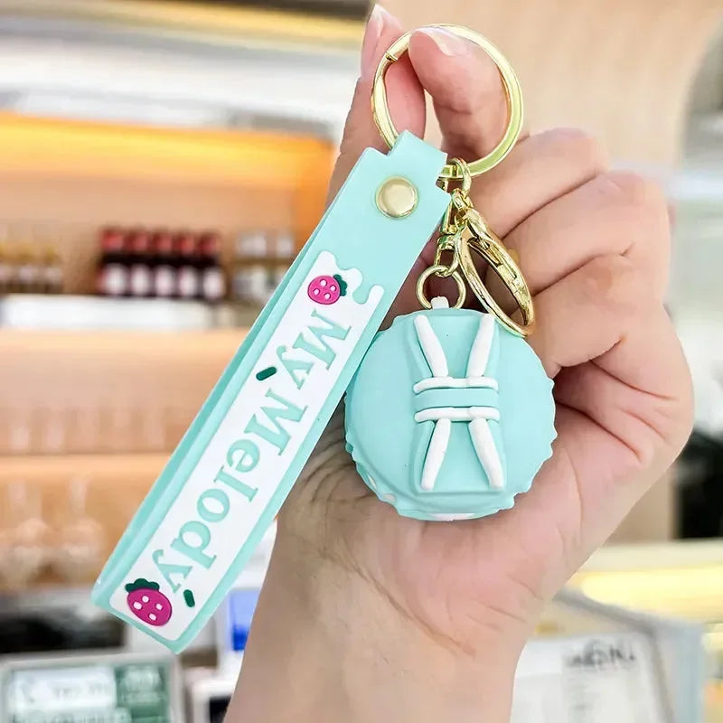 Melody Munchies Donut Keychain