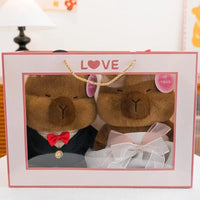 Loving Couple Capybara Plush