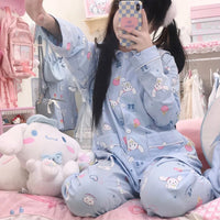 Cute Anime Pajamas Suits Set PN4338 - Bear Hugs