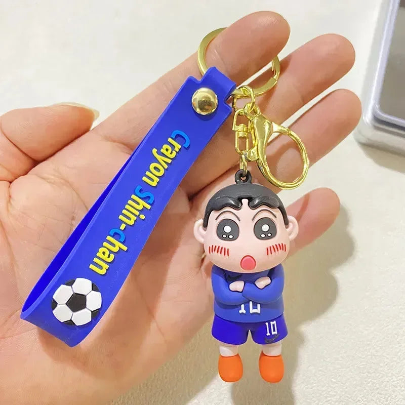 Shin-chan World Cup Wonders Keychain