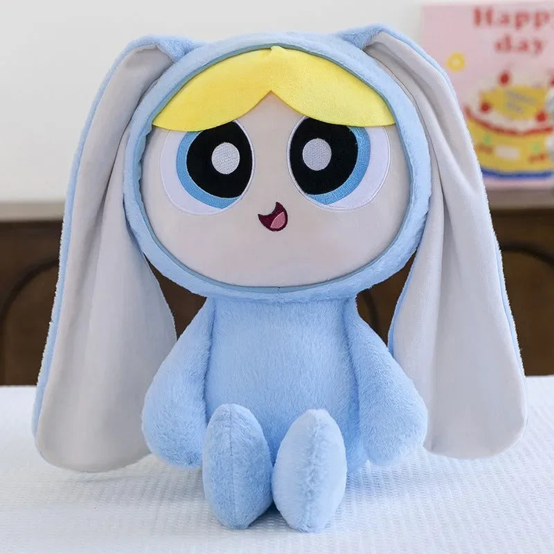 Powerfull Girls Rabbit Ears Plush
