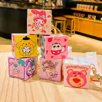 Pocket Rubik's Cube Fidget Keychain