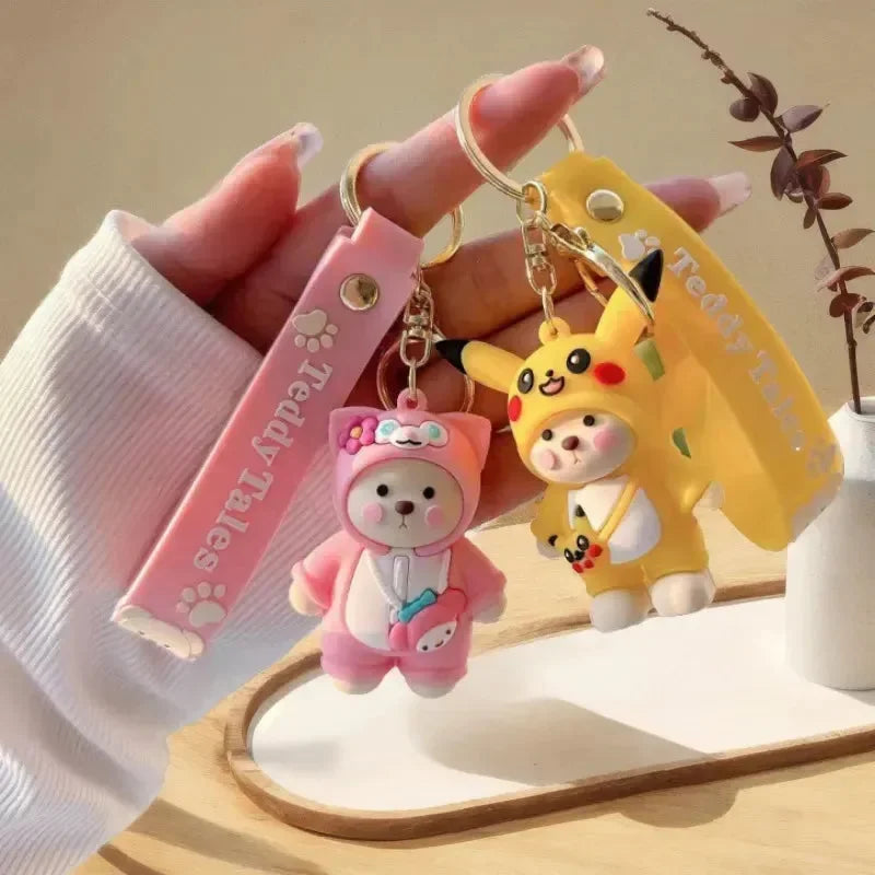 Teddy Tales Lena Bear Keychain