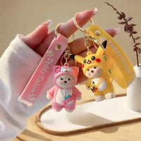 Teddy Tales Lena Bear Keychain