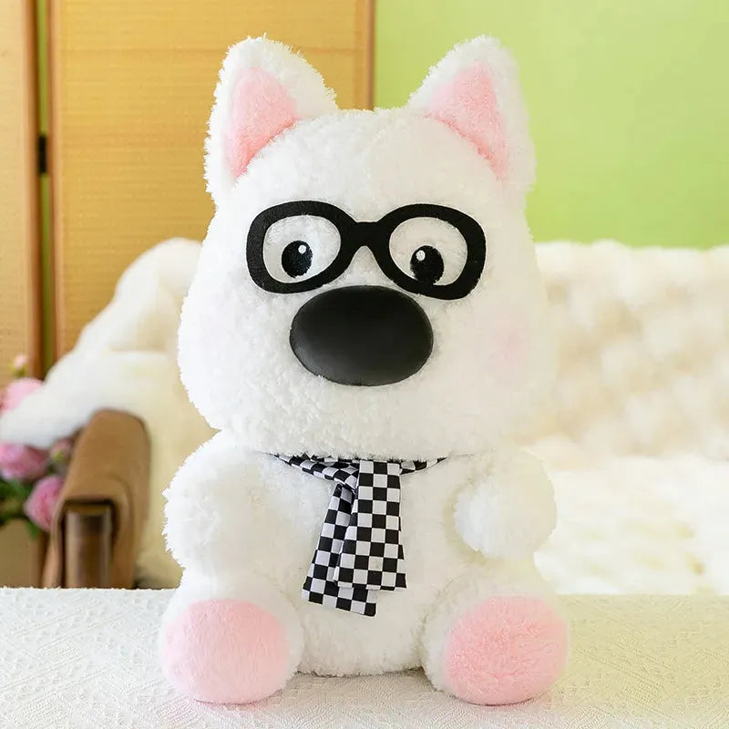 West Highland Spectacled Dog Plushie