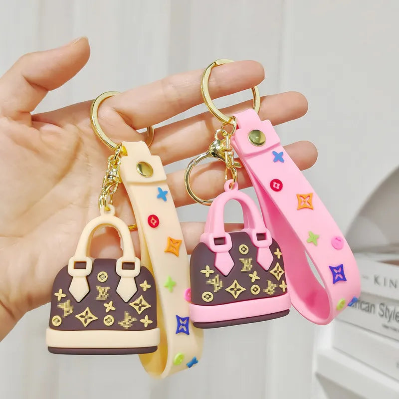 Monogram Bag 3D Keychain