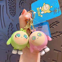 Eggparty Ink Stamp Keychain