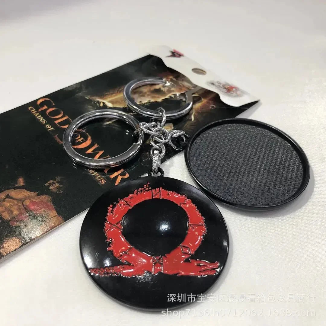 God of War Metal Keychain Collection