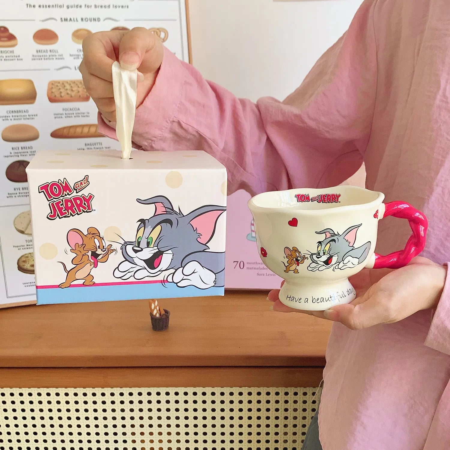 Tom & Jerry Ceramic Mugs (400 ml)