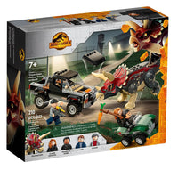 Triceratops Dinosaur Pickup Truck Blocks (210 Pcs)