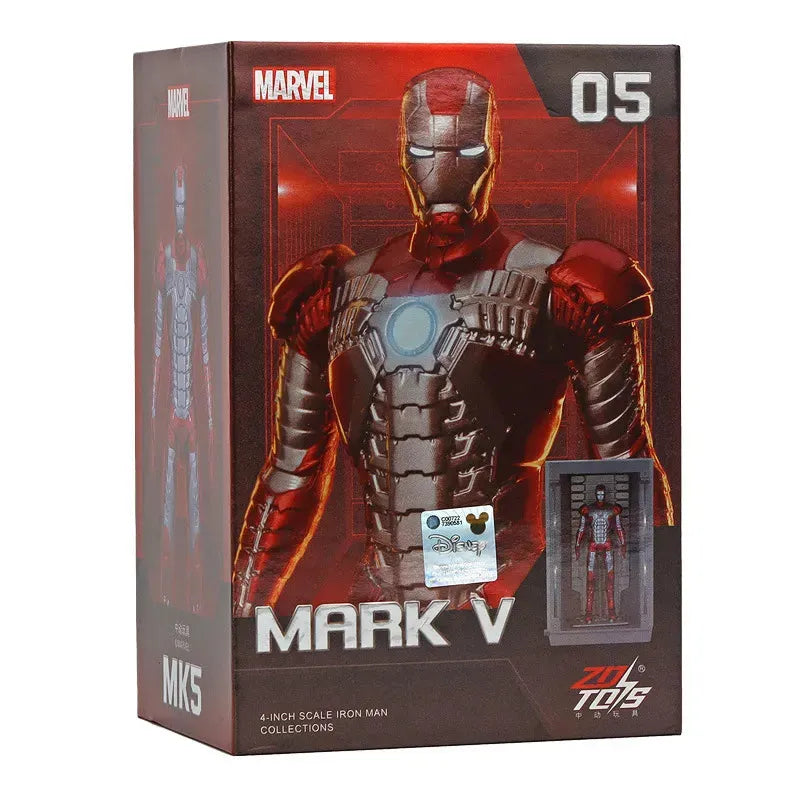 Iron Man Mark 1 to Mark 85 Garage Style Suits