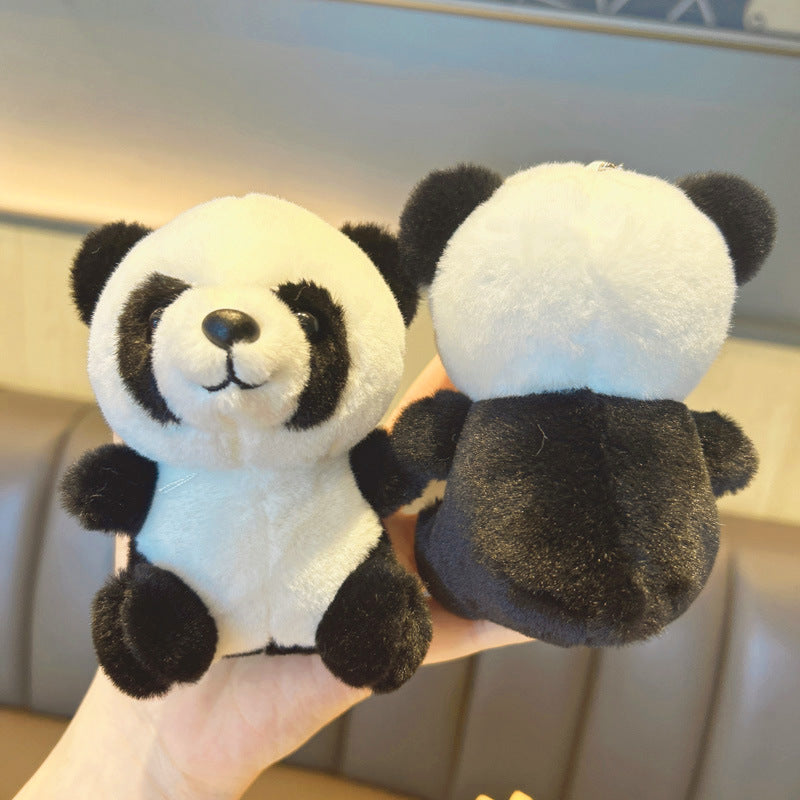 Adorable Panda Plush Keychain