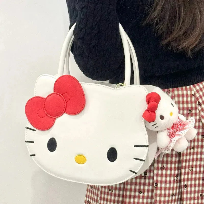 My Melody and Hello Kitty PU Crossbody Handbag