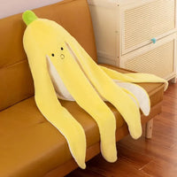 Peeled Banana Plushie