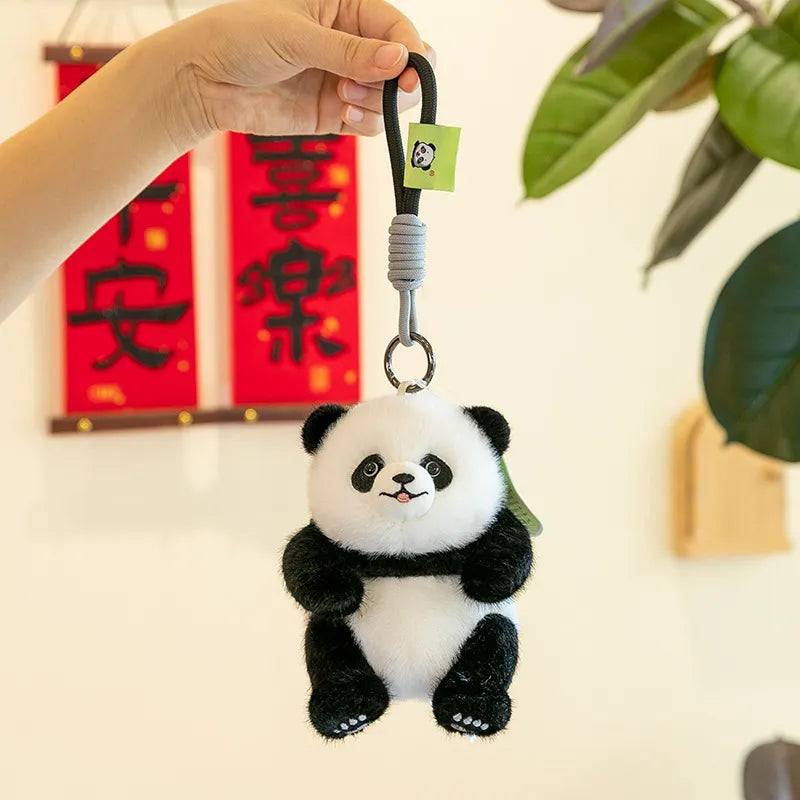 Huahua Little Milk Panda Keychain