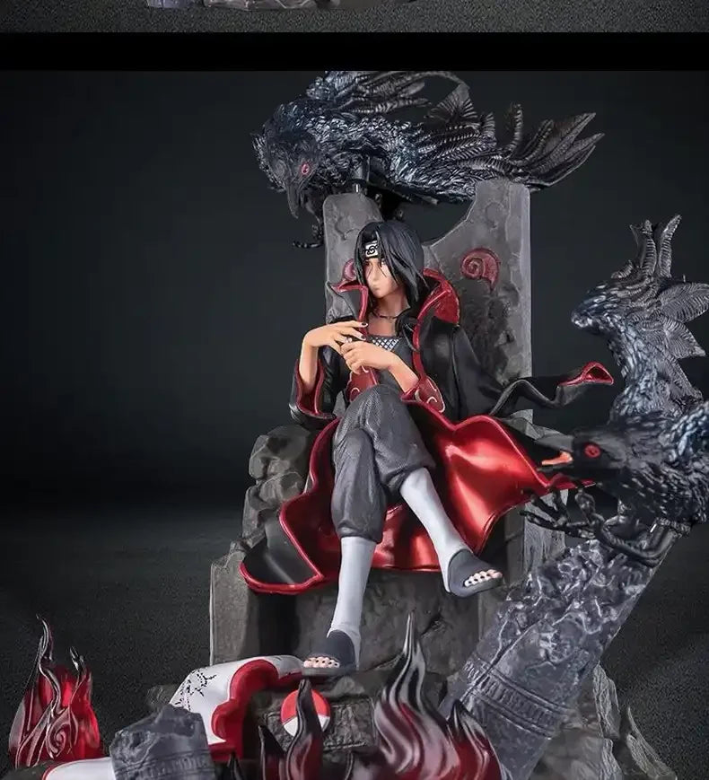 Uchiha on Skunk Throne Figurine (33 cm)
