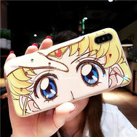 Shining Usagi Phone Case for iphone 6/6s/6plus/7/7plus/8/8P/X/XS/XR/XS Max/11/11pro/11promax/12/12pro/12mini/12pro max PN1147 - Bear Hugs