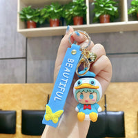 Kawaii Cartoon Cosplay 3D Keychain