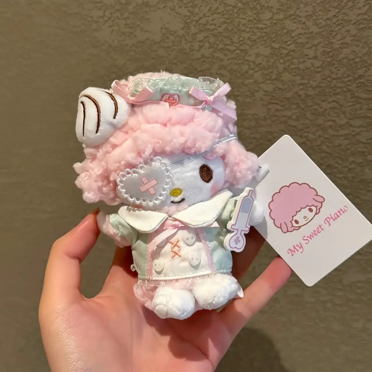 My Sweet Piano Nurse Plush Keychain