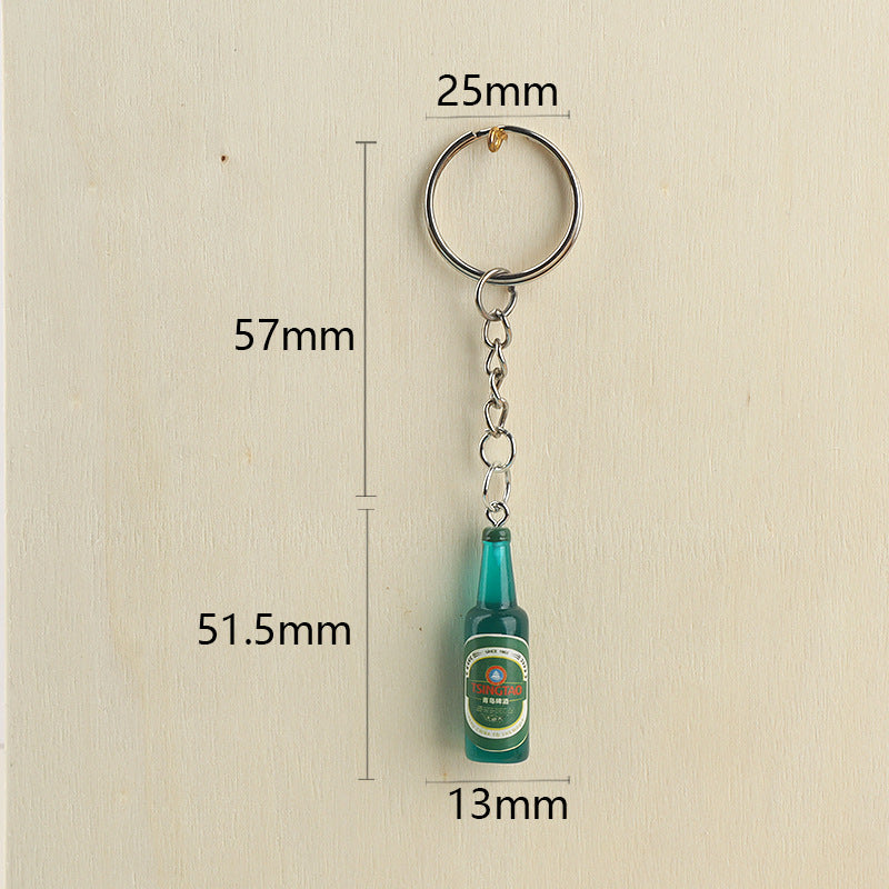 Brew Buddy Beer Bottle Keychain