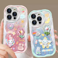 Cartoon Anime Phone Case for iphone X/XS/XR/XS Max/11/11pro/11pro max/12/12mini/12pro/12pro max/13/13pro/13pro max/14/14plus/14pro/14pro max/15/15pro/15pro max /16/16pro/16pro max PN6693 - Bear Hugs