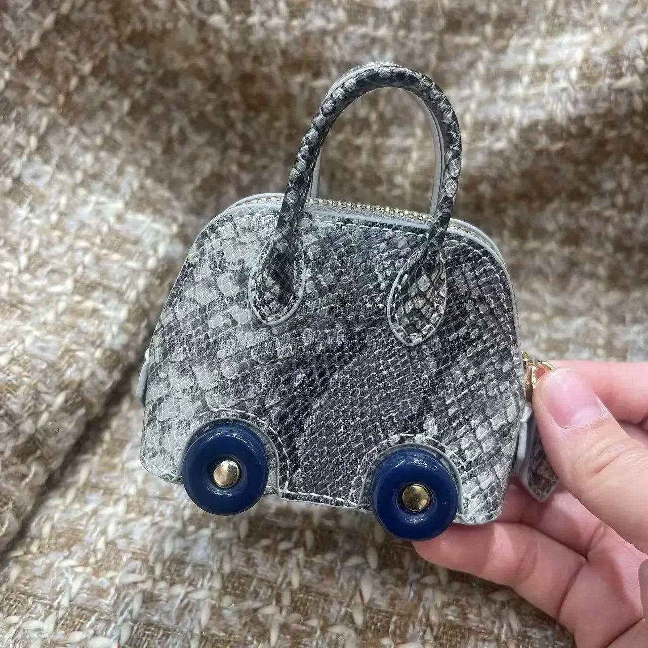 Wheelie Stash Luxe Purse Keychain