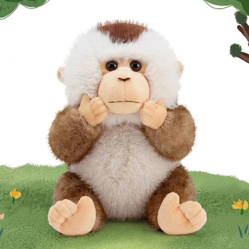 Baobao Monkey Plushie (25 cm)