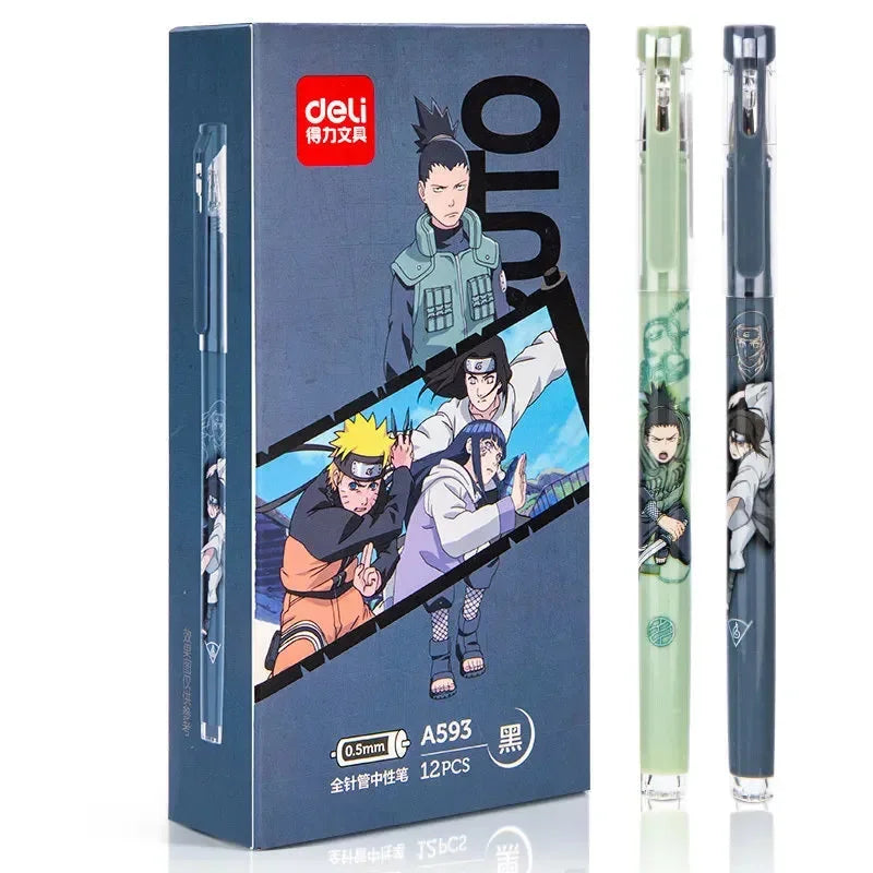 Deli Naruto Quick-Dry Gel Pen (Set of 3)