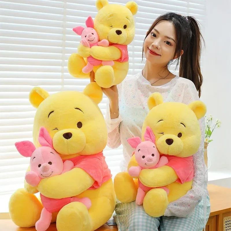 Pooh & Piggy Tight Hug Plushie
