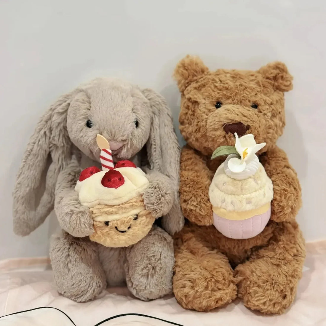JC 25 Celebration Bunny & Bear Plush