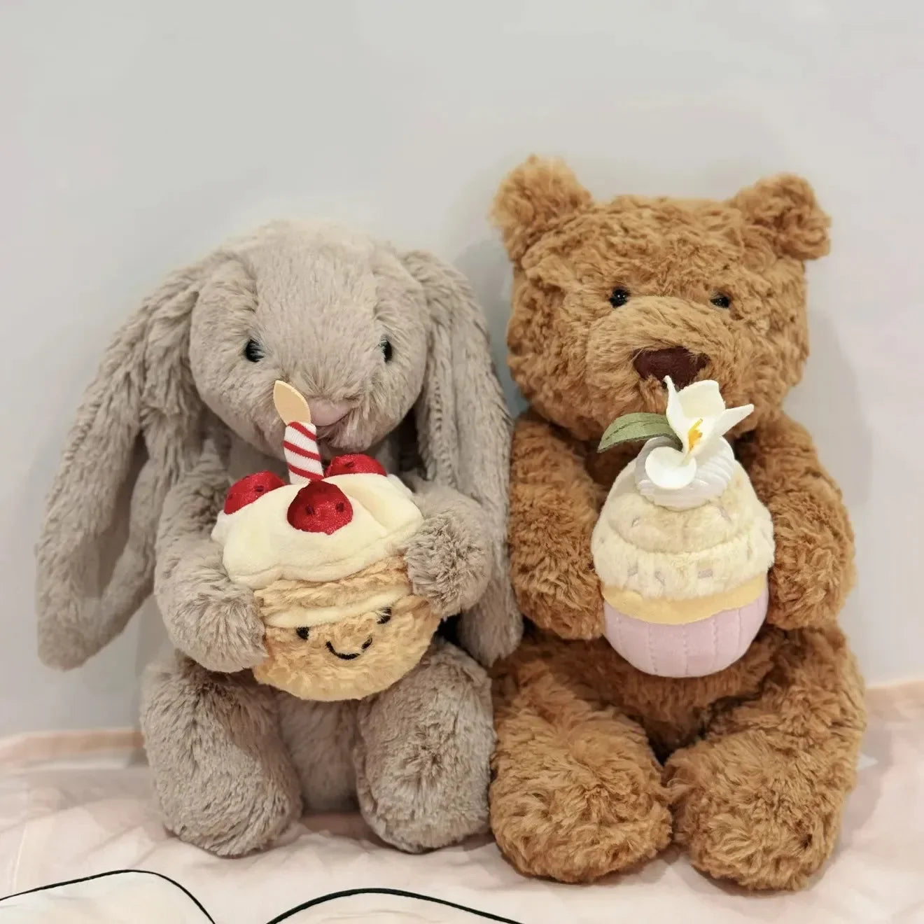 JC 25 Celebration Bunny & Bear Plush