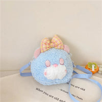 Kitty Kisses Blue Sling Bag