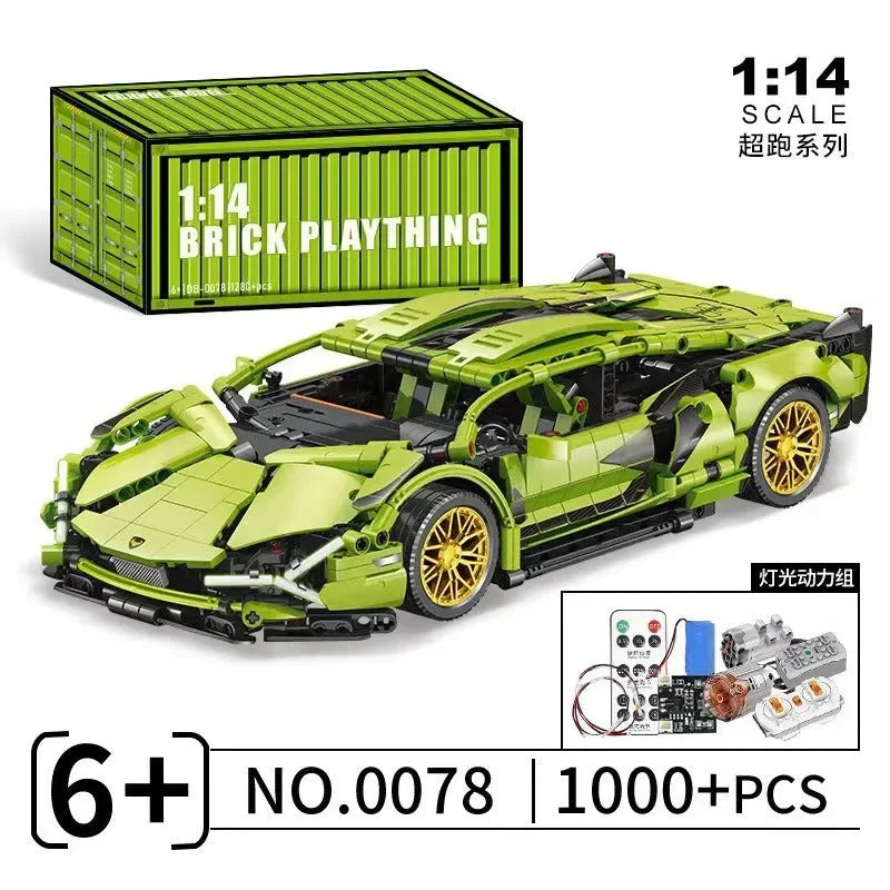 Lamborghini Siam Building Block Set