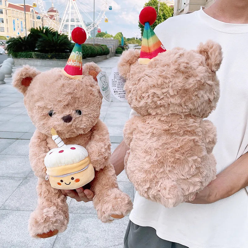 Hat Birthday Bear Plushie (40 cm)