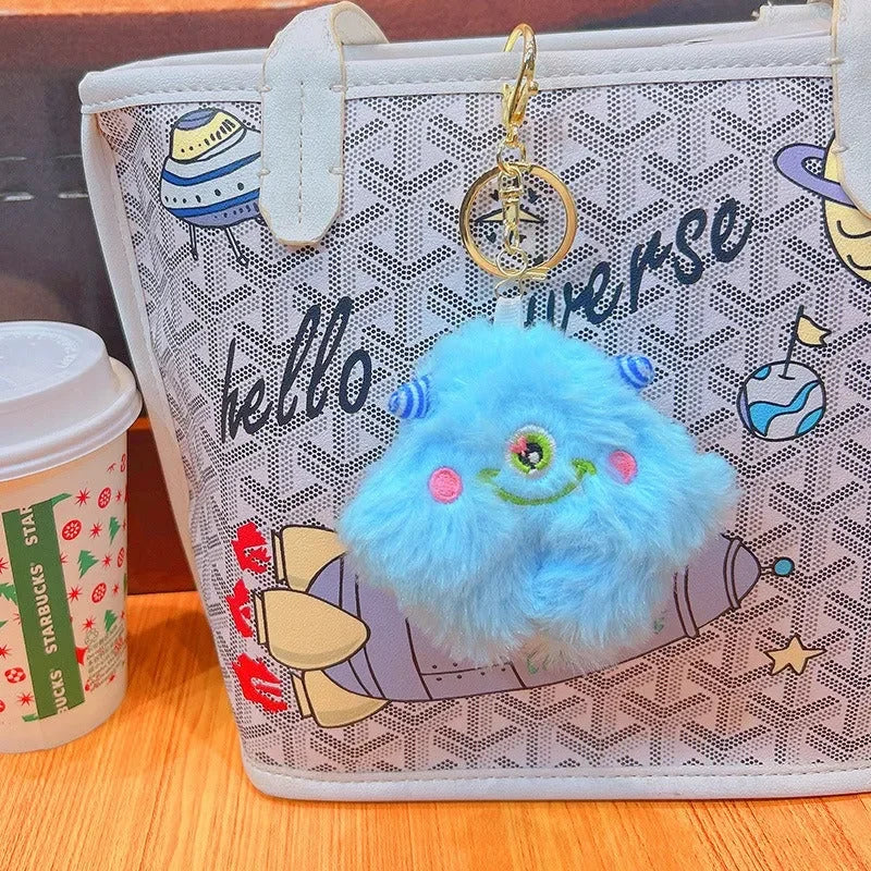 Goofy Gaze Monster Plush Keychain
