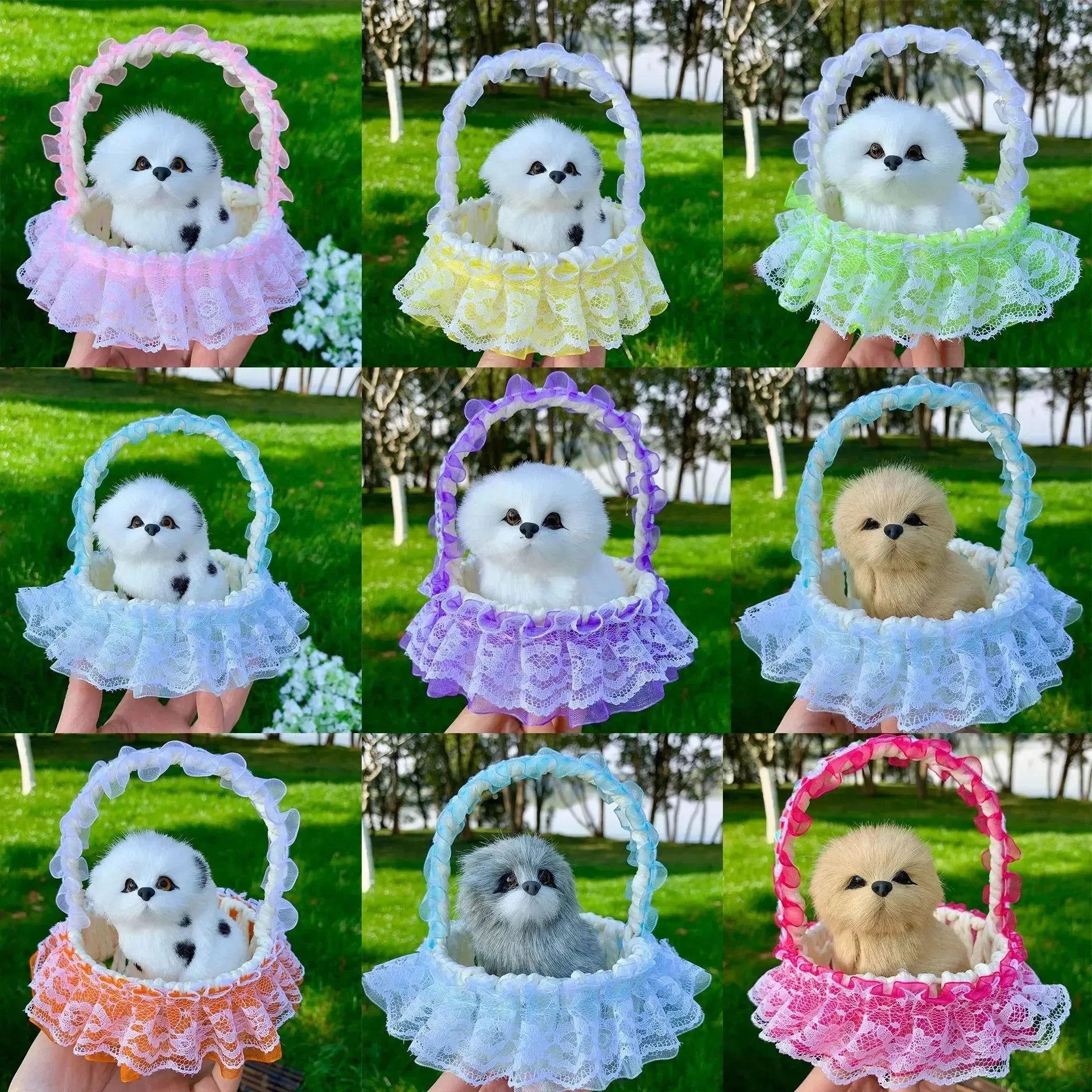 Glowing Basket Buddies Pet Plush