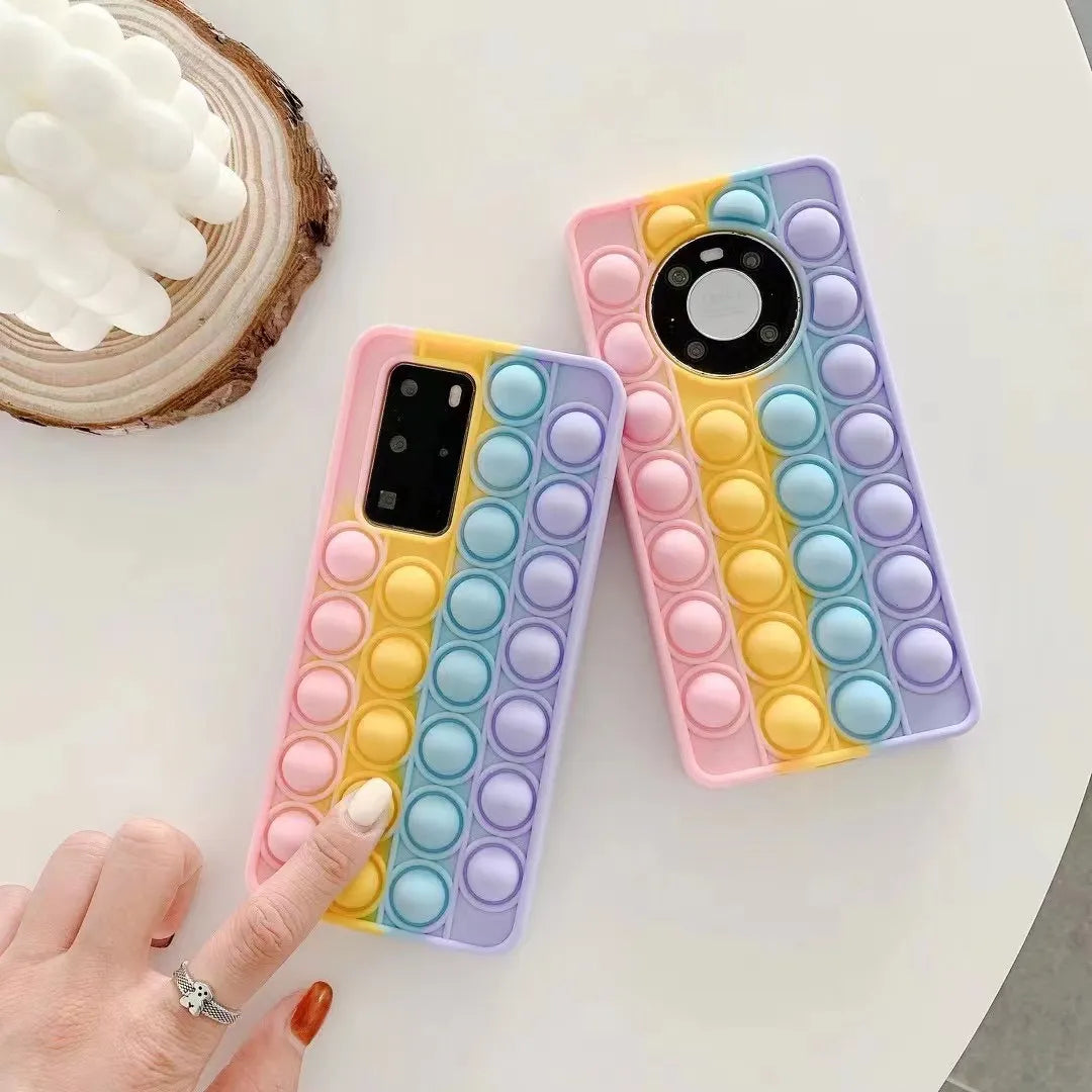 Rainbow Pop-It Phone Case (For Samsung)