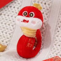 Snake Chinese NY 2025 Mascot Plush Bracelet