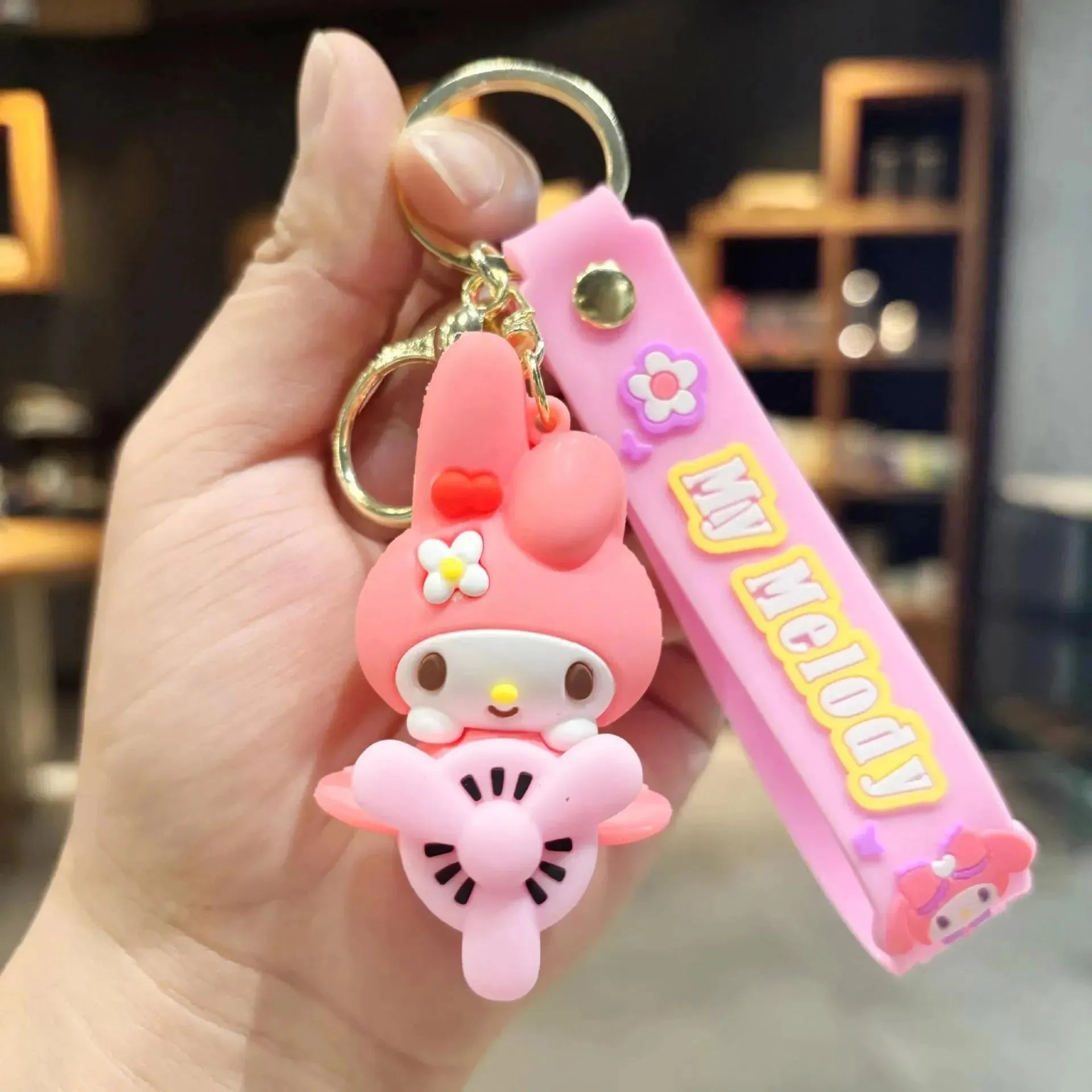 Sanrio Aeroplane 3D Keychain