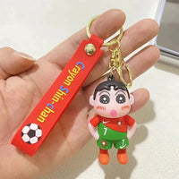 Shin-chan World Cup Wonders Keychain