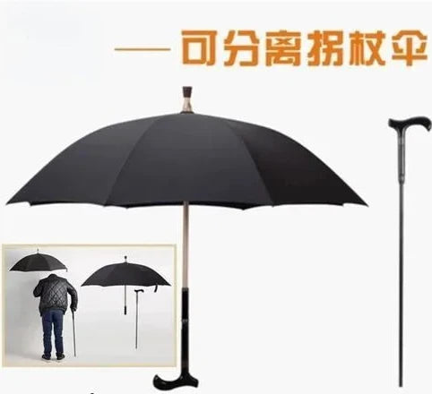 Crutch Support Tough Grip Umbrella