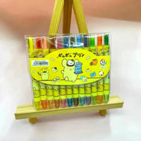 Sanrio Rainbow Crayon Set (12 Pcs)