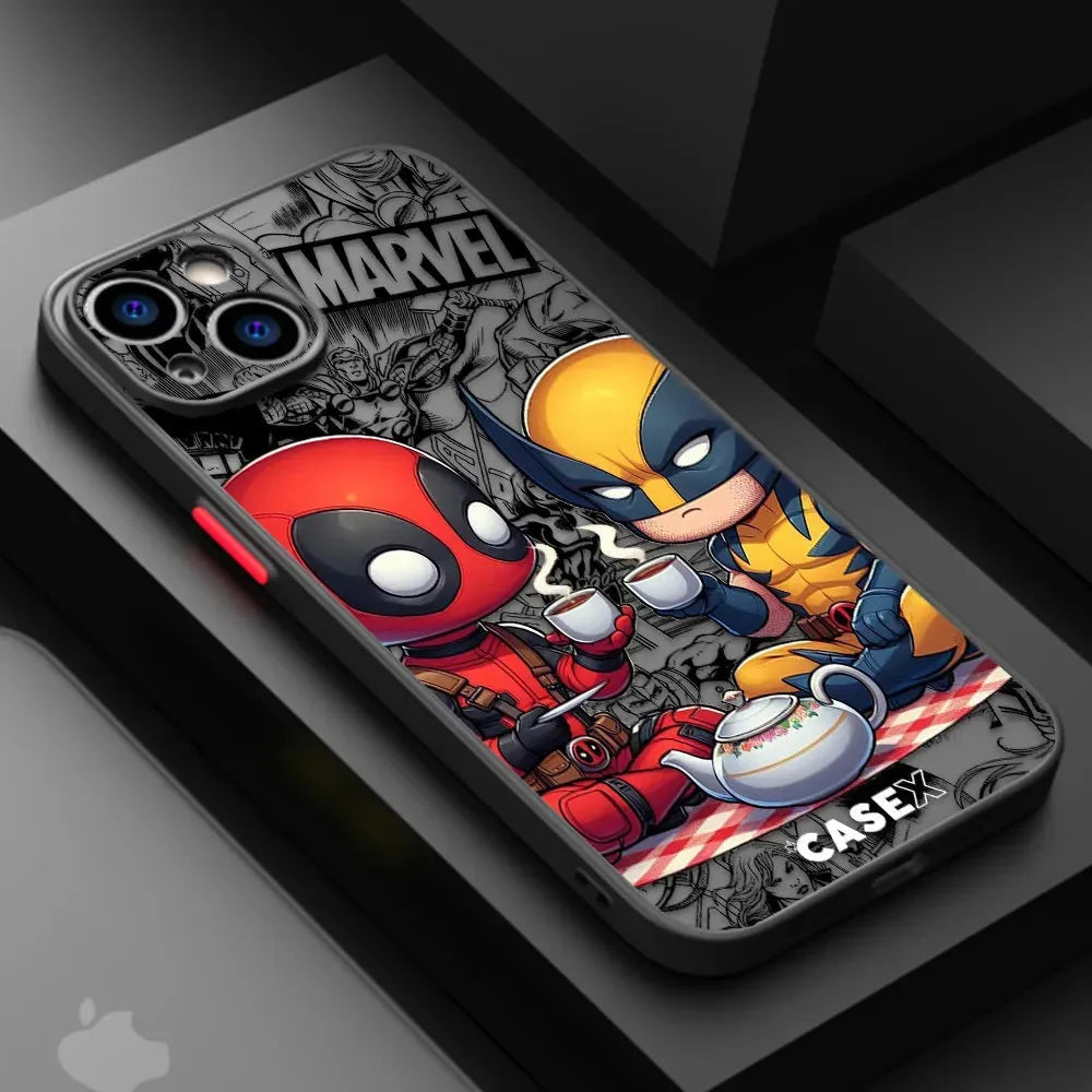 Marvel Deadpool & Wolverine Matte Phone Case (For Samsung)