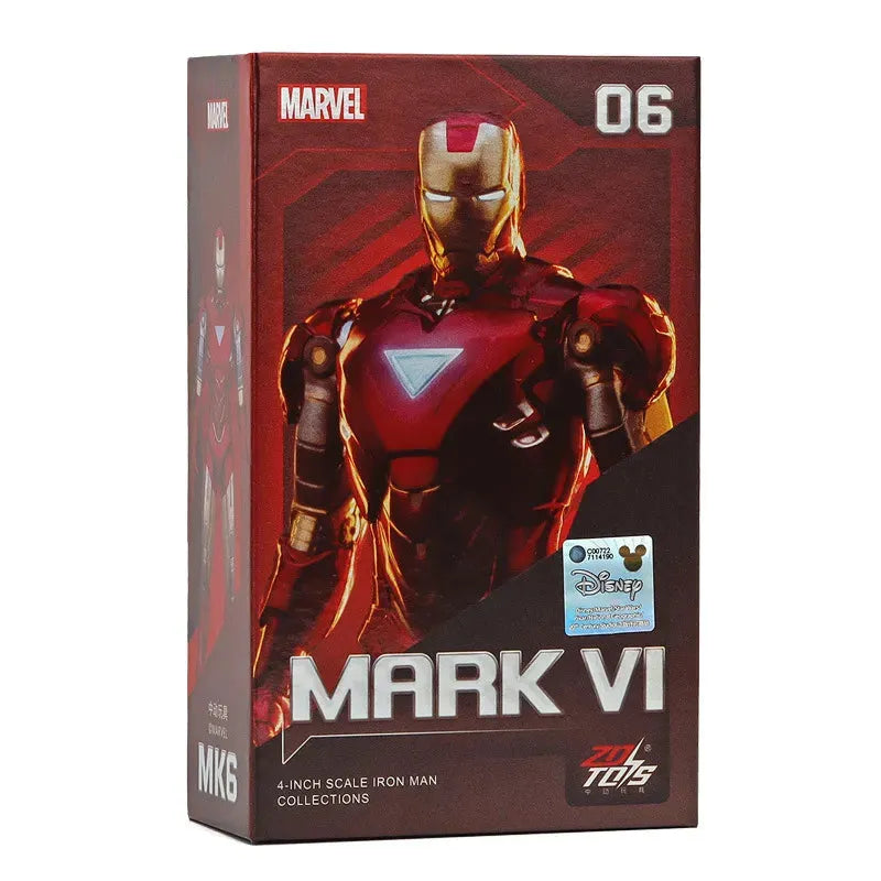 Iron Man Mark 1 to Mark 85 Garage Style Suits